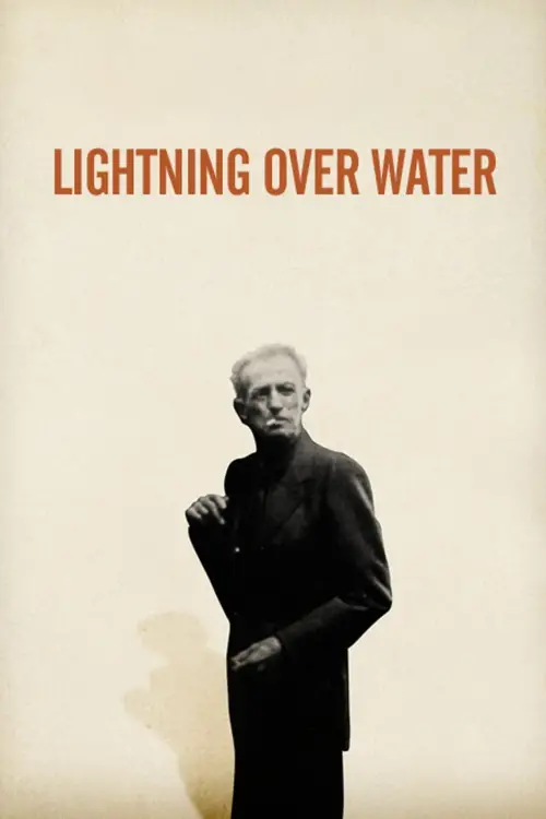 Movie poster "Lightning Over Water"