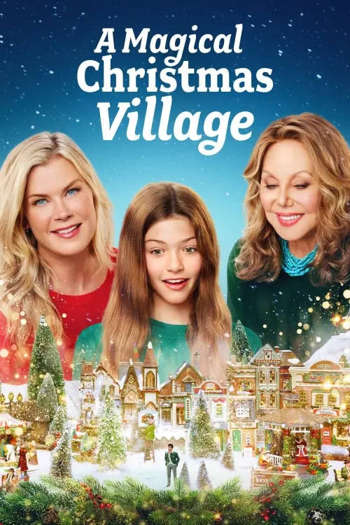Movie poster "A Magical Christmas Village"