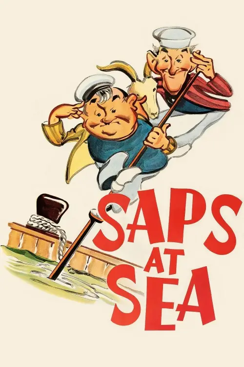 Movie poster "Saps at Sea"
