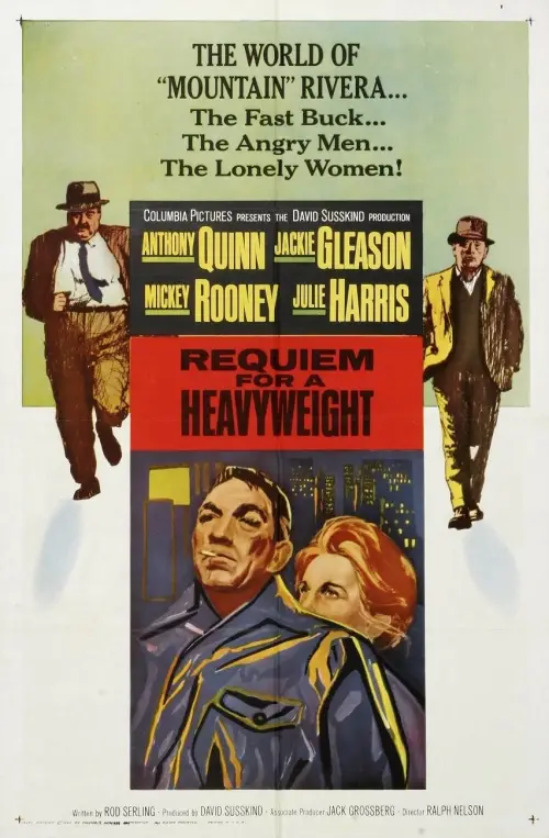 Movie poster "Requiem for a Heavyweight"