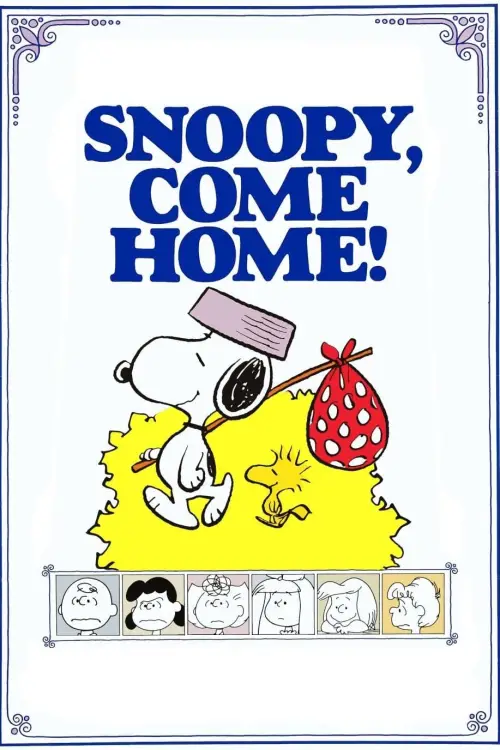 Movie poster "Snoopy, Come Home"