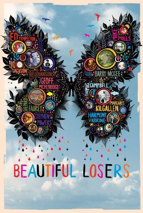Movie poster "Beautiful Losers"