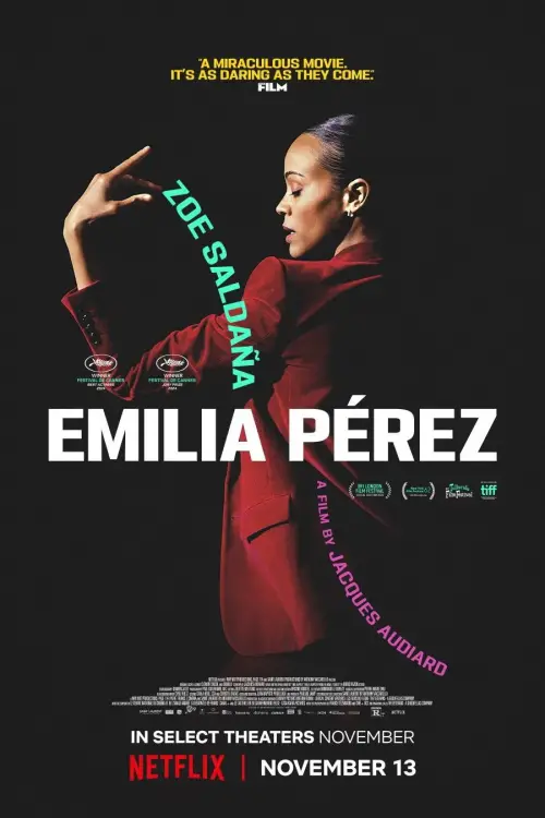 Movie poster "Emilia Pérez"