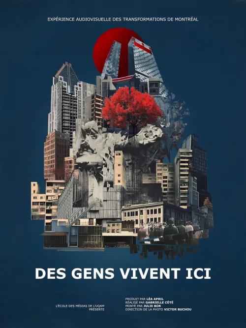 Movie poster "People live here"