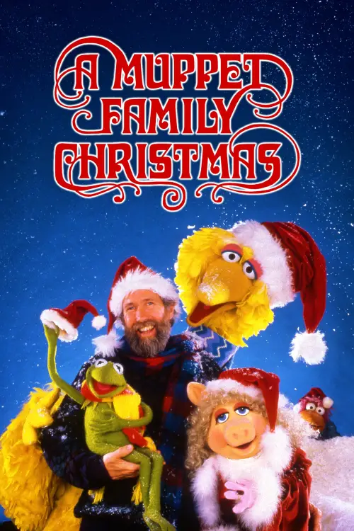 Movie poster "A Muppet Family Christmas"