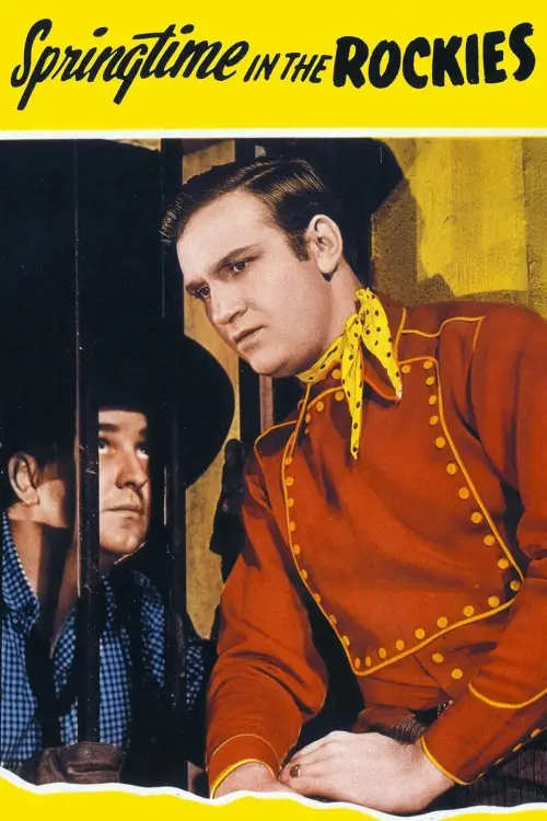 Movie poster "Springtime in the Rockies"