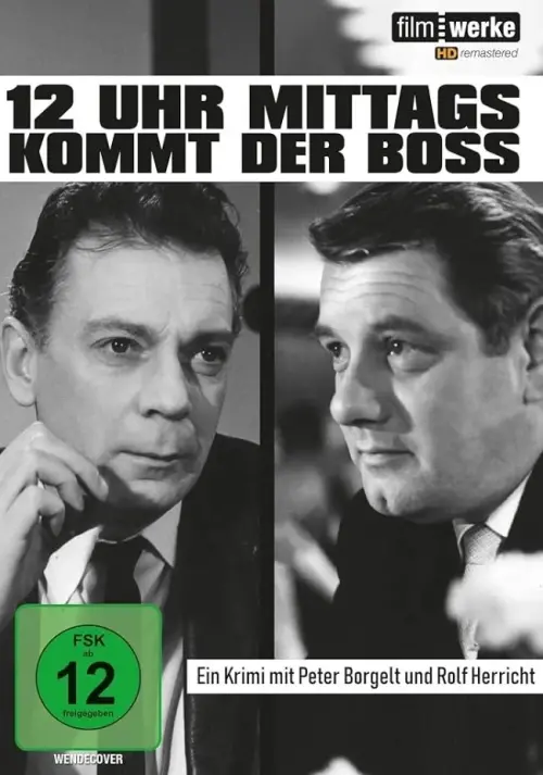 Movie poster "The Boss Will Be Here at Noon"