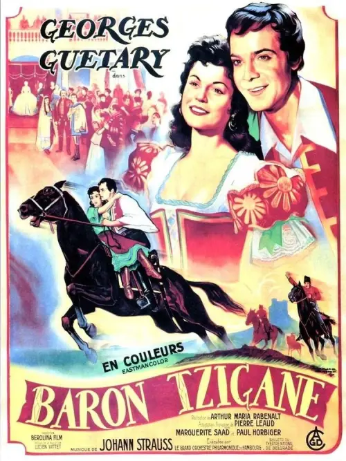 Movie poster "Baron Tzigane"