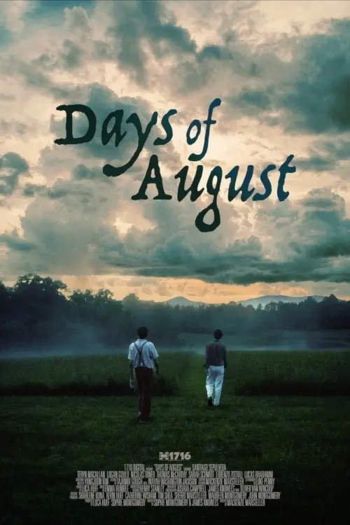 Movie poster "Days of August"
