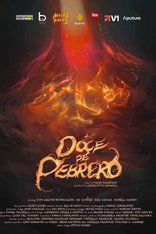 Movie poster "Doce de Pebrero"