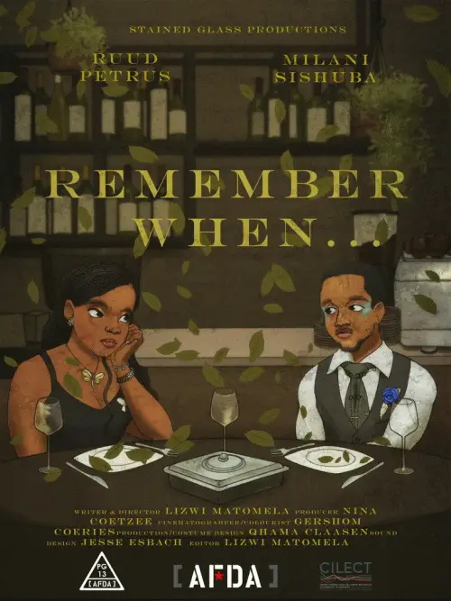 Movie poster "Remember When..."