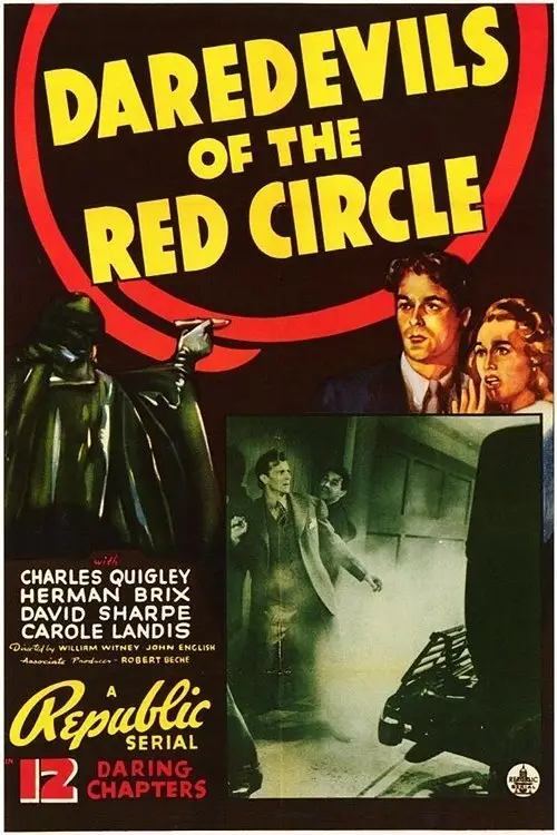 Movie poster "Daredevils of the Red Circle"