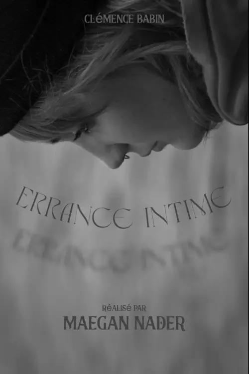 Movie poster "Errance Intime"