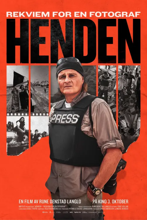 Movie poster "Henden - rekviem for en fotograf"