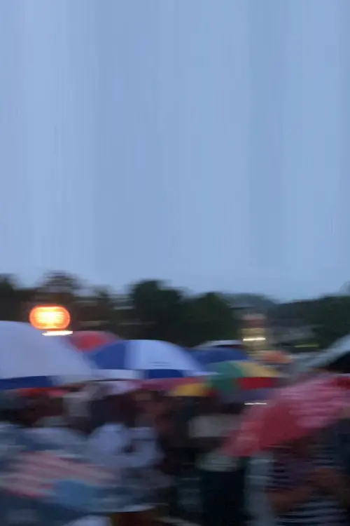 Movie poster "In the Rain, We Stand"