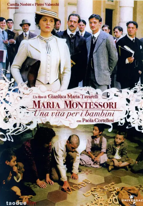 Movie poster "Maria Montessori: una vita per i bambini"
