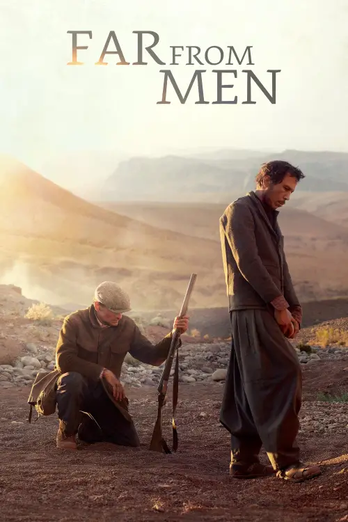 Movie poster "Far from Men"