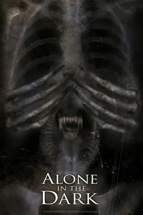 Movie poster "Alone in the Dark"