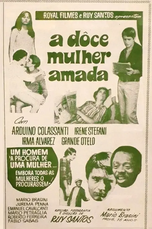 Movie poster "A Doce Mulher Amada"