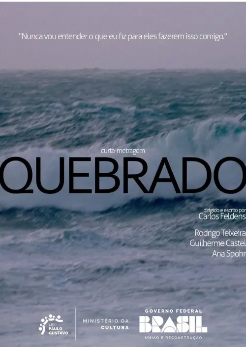 Movie poster "Quebrado"
