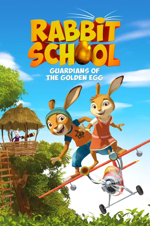 Movie poster "Rabbit School: Guardians of the Golden Egg"