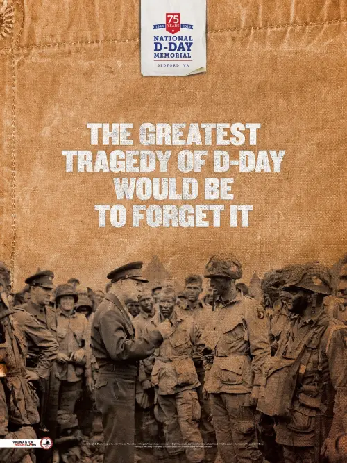 Movie poster "D-Day 75: A Tribute to Heroes"