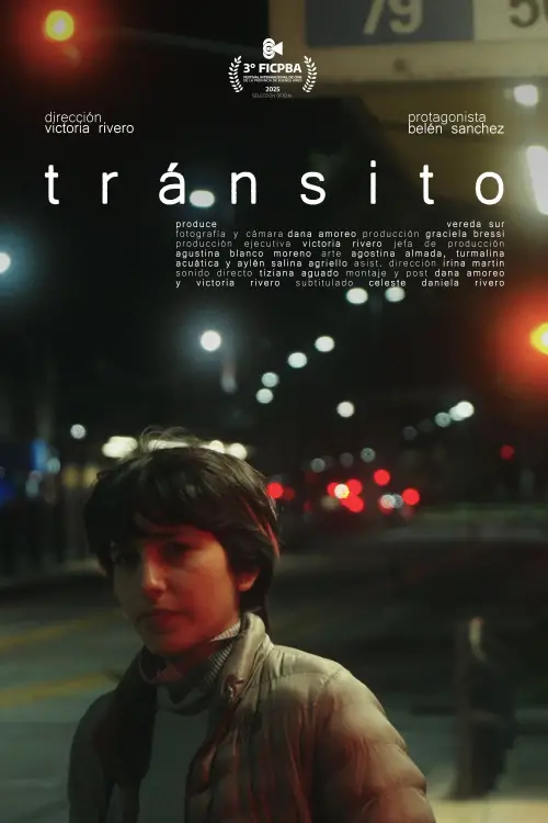 Movie poster "Tránsito"