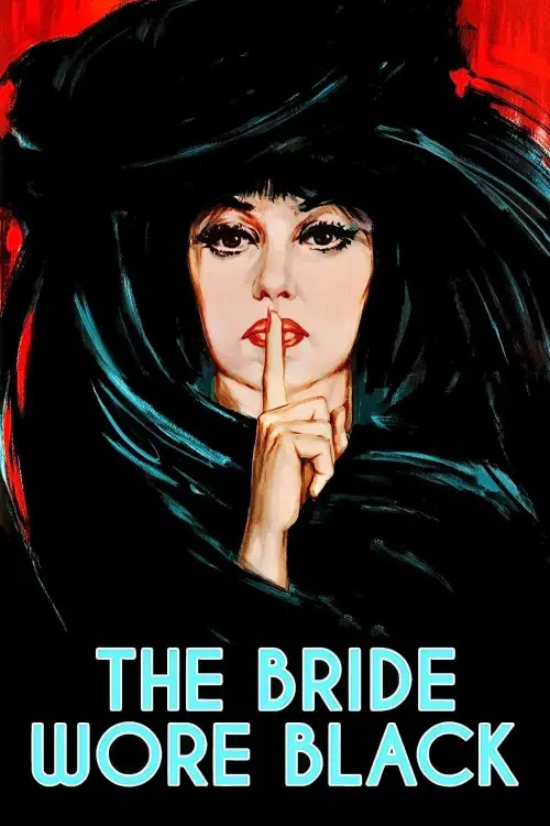 Movie poster "The Bride Wore Black"