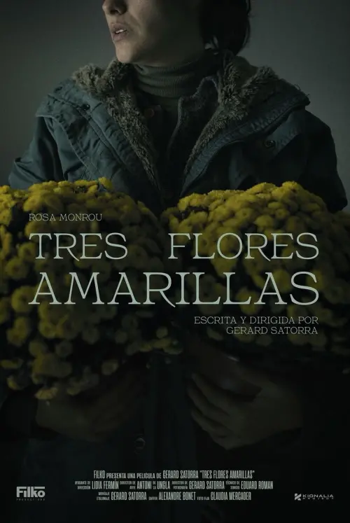 Movie poster "Tres flores amarillas"