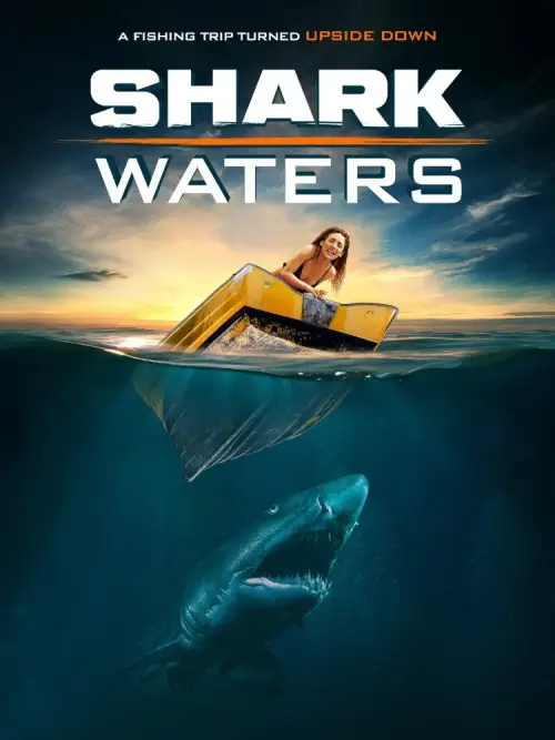 Movie poster "Shark Waters"