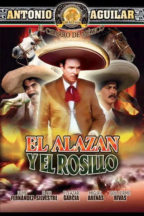 Movie poster "El alazán y el rosillo"
