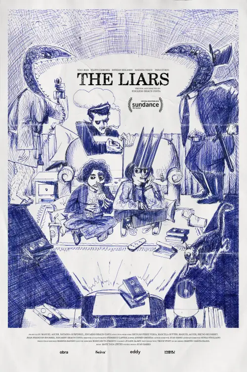 Movie poster "The Liars"