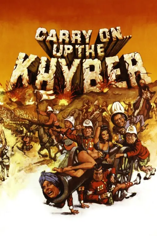 Movie poster "Carry On Up the Khyber"