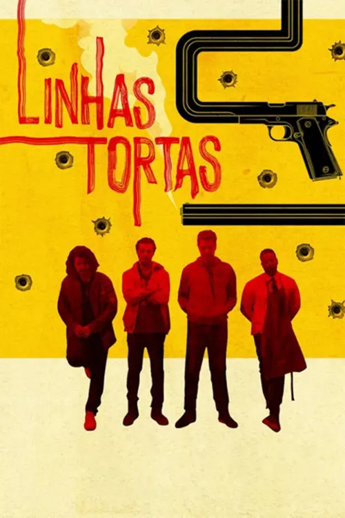 Movie poster "Linhas Tortas"