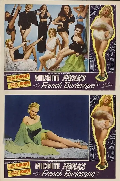 Movie poster "Midnight Frolics"