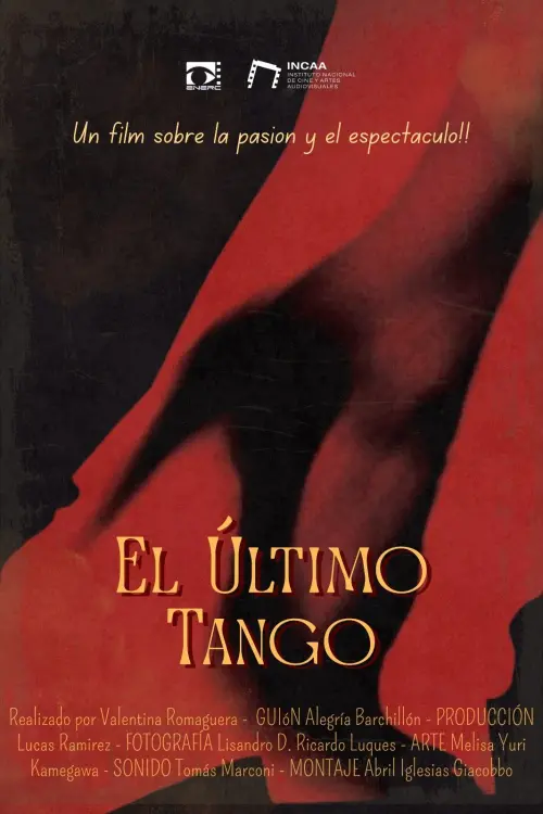Movie poster "El último tango"