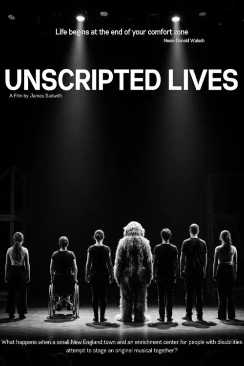 Movie poster "Unscripted Lives"