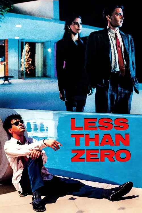 Movie poster "Less Than Zero"
