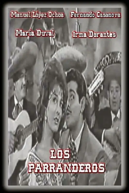 Movie poster "Los parranderos"