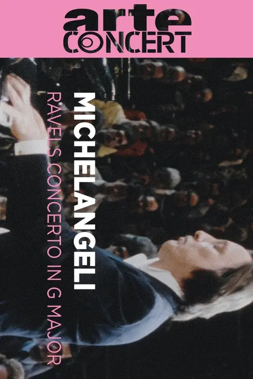Movie poster "Michelangeli and Celibidache interpret Ravel  - Great musical moments"