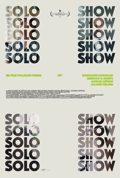 Movie poster "Solo Show"