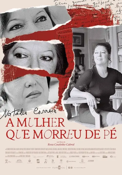 Movie poster "A Mulher que Morreu de Pé"