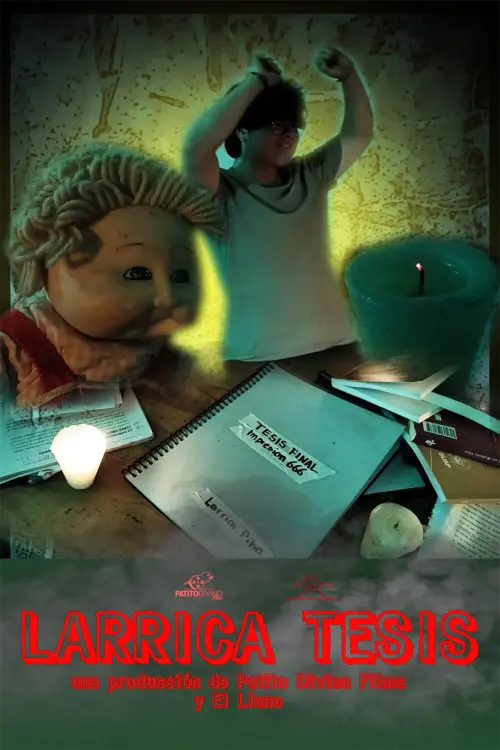 Movie poster "Larrica Tesis"