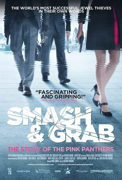 Movie poster "Smash and Grab: The Story of the Pink Panthers"