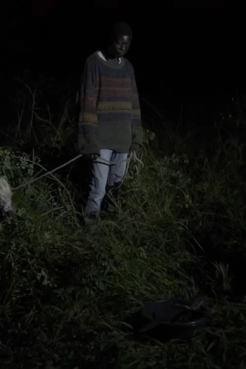 Movie poster "The Nights Still Smell of Gunpowder"