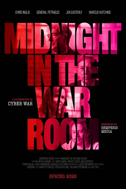 Movie poster "Midnight in the War Room"
