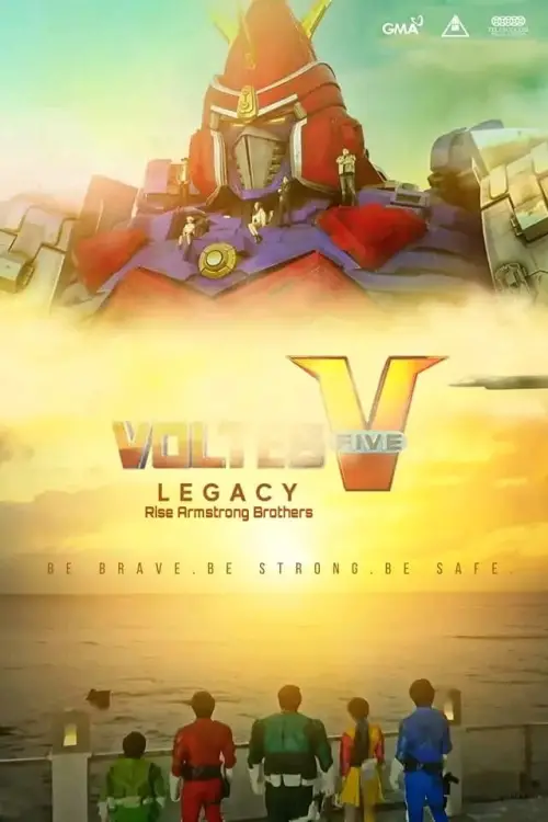 Movie poster "Voltes V Legacy Rise Armstrong Brothers"