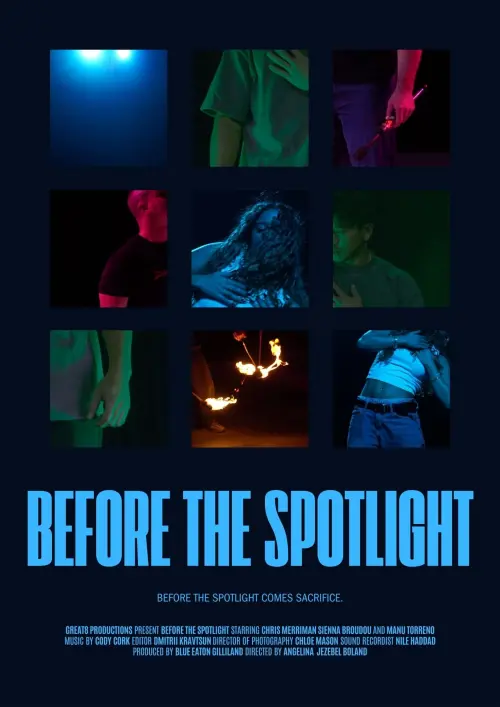 Movie poster "Before The Spotlight"