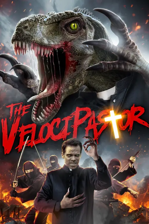 Movie poster "The VelociPastor"