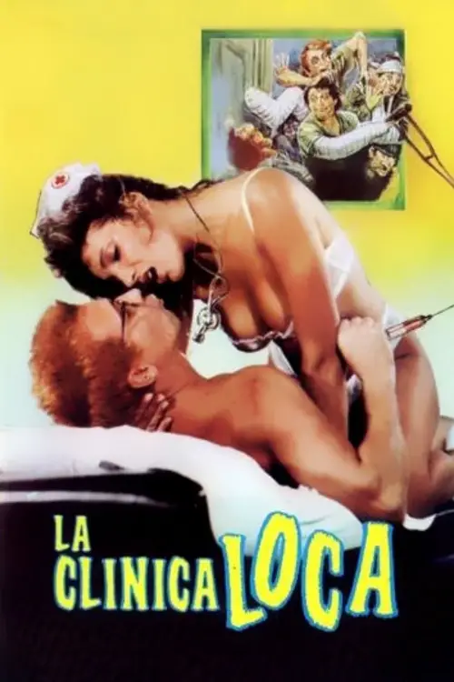 Movie poster "La clínica loca"